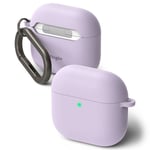 Ringke Apple AirPods 4 Silikonskal, Light Purple