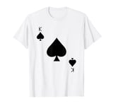 King of Spades Deck of Cards Halloween Costume T-Shirt