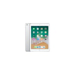 iPad 6 (2018) 128GB 4G Sølv Nettbrett, 9,7", Grade A+ 100%