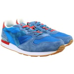 Diadora Camaro Premium Mens Blue Trainers - Size UK 12.5