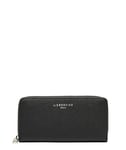 Liebeskind Sally-Paris 4 SML Pebble-Black, Porte-Monnaie Femme, Noir, L