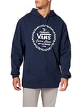 Vans Men's Athletic PO Hooded Sweatshirt, Dress Blues, S