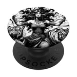 Empress of the Untamed: Power and Majesty PopSockets Adhesive PopGrip