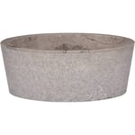 Vasque à poser Lavabo,Bac à laver,Évier Gris Ø40x15 cm Marbre CFW18553