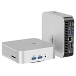 GEEKOM A8 AI Mini PC, AMD Ryzen 7 8845HS 8 coeurs Max - 5.1 Ghz - Ram 32 Go - SSD 1 To, WiFi 6E Bluetooth 5.2