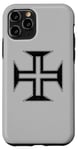 Coque pour iPhone 11 Pro ORDRE CROIX PORTUGAIS DE CHRIST CROSS PORTUGAL