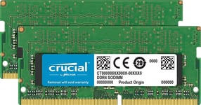 Green 2x8GB DDR4 2400MHZ SODIMM CT2K8G4S24AM