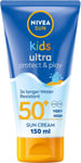 NIVEA Sun Kids Ultra Protect & Play SPF 50+ Lotion UV Protection 150ml UK