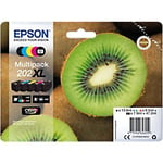 Epson 202XL Original Ink Cartridge C13T02G74010 Black, Photo Black, Cyan, Magenta, Yellow Multipack Pack of 5