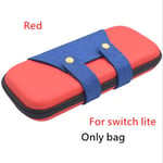 Pour Lite Red - Pochette Portable Pour Nintendo Switch, Ensemble D'accessoires De Jeu 5 En 1, Joli Couvercle, Sac Mobile, Sacoche De Voyage Pour Étui Pour Ns Et Lite