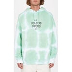 Polaire Volcom  Sudadera con capucha  Trippin Dye Bottle Green