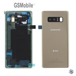 Cover Battery Back Cover Gold Coloured Samsung Galaxy Note 8 N950F Original