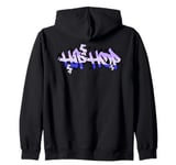 Hip hop dance street art graffiti spray paint dancing dancer Zip Hoodie