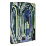 Saint Severin Vol.1 By Robert Delaunay Canvas Print for Living Room Bedroom Home Office Décor, Wall Art Picture Ready to Hang, 30 x 20 Inch (76 x 50 cm)