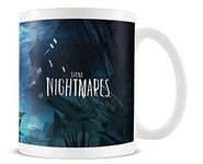 Pyramid International Little Nightmares Mug in Presentation Gift Box (Mono and Six Design) 11oz Ceramic Mug Official Merchandise, MG27020, Dark Blue