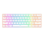 Mechanical Keyboard Royal Kludge Rk61 Rgb, Red Switch (white)