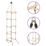 Bois Echelle de Corde pour Enfants 200 cm Escalade Aire de Jeux Jardin vidaXL