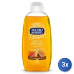 3x Roberts Shower/Shampoo 250 Ml. Moisturizing Honey/Maple