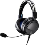 ATH-GL3 Casque de Gaming Fermé Haute-Fidélité Noir