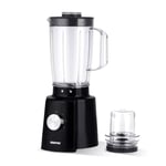 GEEPAS 650W Blender Smoothie Maker Ice Crusher Mixer Juicer Vegetables Black