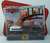 Mattel Disney Pixar Cars Mini Adventures SARGE & FILLMORE Radiator Springs MOC