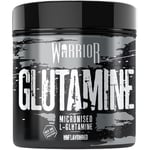 Warrior Glutamine Powder 300 g – Pure Micronised L-Glutamine – Amino Acid – Muscle Growth and Recovery Supplement, Plus Immune System Support, 60 Servings (Unflavoured)