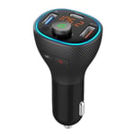 FM MP3-Sändare Bluetooth 5.0 + USB A QC3.0 + Typ C 30W ART FM-73 ART - TheMobileStore Billaddare USB-C