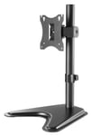 Manhattan 462037 Desk Stand for 1 LCD Monitor 17-32" with Base h.366mm Black