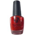 W7 Nail Polish 2 Red Dazzle