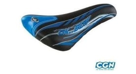 Selle enfant junior 24 26 pouces monte grappa 920 storm noir bleu avec chariot de selle