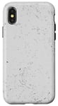 Coque pour iPhone X/XS Gris grunge