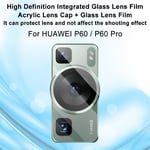 Imak Härdat Glas 0.2mm Linsskydd Huawei P60 Pro/P60 Genomskinlig