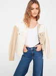 Levi's Quilt Lined 90's Trucker Denim Jacket - Creme Creme Creme, Beige, Size M, Women