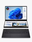 ASUS ZenBook Duo Dual Screen Laptop, Intel Core Ultra 9 Processor, 32GB RAM, 2TB SSD, 14” OLED  3K Touchscreen, Arctic Grey