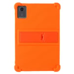 SKALO Lenovo Tab M11 Stöttåligt Armor Silikon Skal - Orange Orange