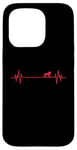 Coque pour iPhone 15 Pro Un battement de cœur pour le roi prédateur lion