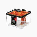 SISTEMA ULTRA CLEAR TRITAN SQUARE CONTAINER 1.4L. SIS51411