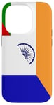 Coque pour iPhone 14 Pro France Français Inde Drapeau ADN Mixte