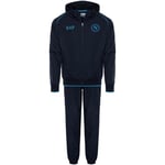 SSC NAPOLI Season 23/24 Hooded Summer Jumpsuit, Blue Navy, 4XL