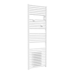 Radiateur sèche-serviettes électrique RIVA 4 avec soufflerie 1750W blanc - THERMOR - 471559