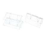 The Home Edit by iDesign Clear Recycled Plastic Reusable Bin Clips