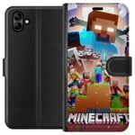 Samsung Galaxy A05 Plånboksfodral Minecraft