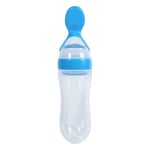 90mL Silicone Toddler Feeding Bottle with Spoon Food Cereal Squeeze Bottles BH