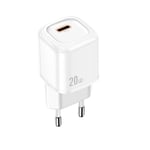 McDodo CH-829 USB-C Väggladdare, snabbladdning, EU, 20W, vit