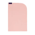 ClevaMama Tencel Tapis de Sommeil d'entraînement aux Toilettes Imperméable Drap de Protection réutilisable et Lavable en Coton pour l'incontinence et Les Accidents 70 x 90 cm Rose (Sac en Tissu)