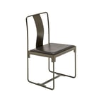 Driade - Mingx Chair - Painted Steel/Leather Brown - Matstolar - Konstantin Grcic - Brun - Läder/Metall/Plast