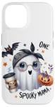 Coque pour iPhone 14 Spooky Mama Ghost Halloween Boo Automne Halloween Fantôme