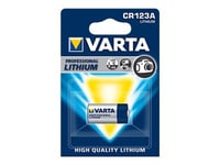 Varta Photo Lithium - Batteri Cr123a - Li - 1430 Mah