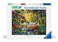 Puzzle 1500 pièces Ravensburger Tigres au plan d'eau