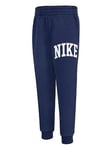 Nike Younger Unisex Sportswear Club Seasonal Fleece Pants - Navy, Navy, Size 3-4 Years